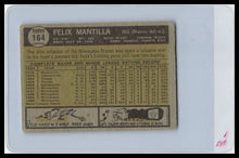 Load image into Gallery viewer, 1961 Topps #164 Felix Mantilla G/VG