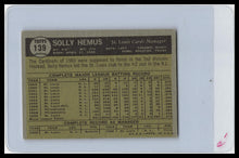 Load image into Gallery viewer, 1961 Topps #139 Solly Hemus G/VG