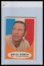 Load image into Gallery viewer, 1961 Topps #139 Solly Hemus G/VG