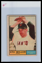 Load image into Gallery viewer, 1961 Topps #72 Stu Miller G/VG