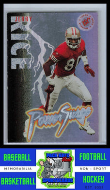 1995 Stadium Club #P10 Jerry Rice Power Surge NM