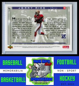 1995 Upper Deck Pro Bowl #PB7 Jerry Rice NM