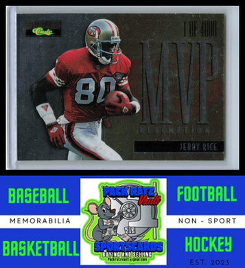 1995 Pro Line #MVP30 Jerry Rice MVP Redemption NM