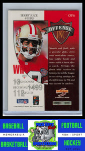 1995 Score #OF6 Jerry Rice Offense Inc NM