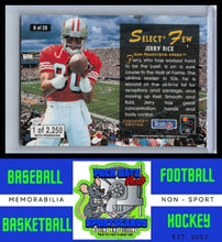 Load image into Gallery viewer, 1995 Select Certified #8 Jerry Rice Select Few NM