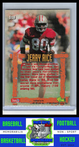 1995 Classic Images Limited #I-18 Jerry Rice Icons NM