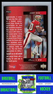 1994 #PB33 Jerry Rice All-Pro Holoviews NM