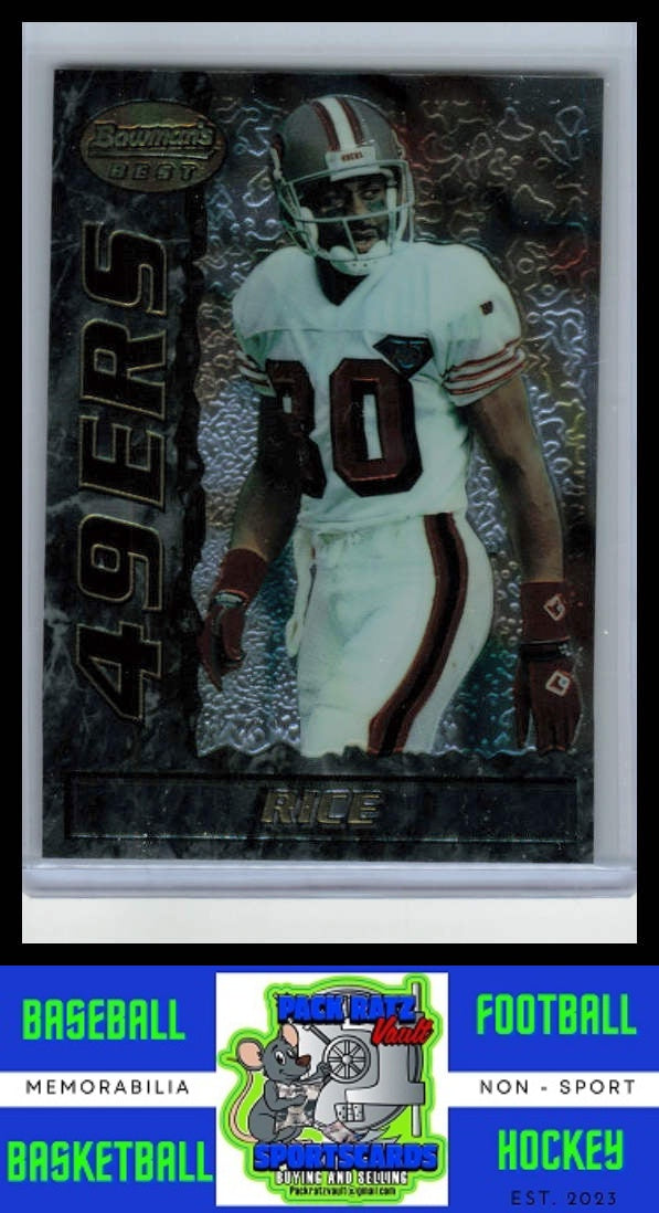 1995 Bowman's Best #85b Jerry Rice NM