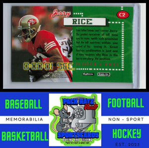 1995 SkyBox Impact #C2 Jerry Rice Countdown NM