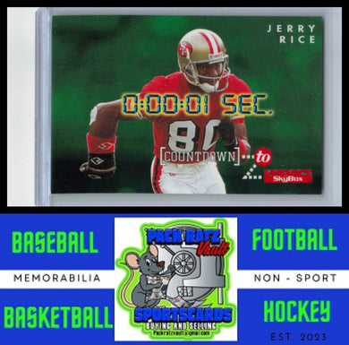 1995 SkyBox Impact #C2 Jerry Rice Countdown NM