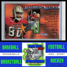 Load image into Gallery viewer, 1995 Pacific #HH-9 Jerry Rice Hometown Heroes NM