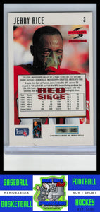 1995 Score #3 Jerry Rice Red Siege NM