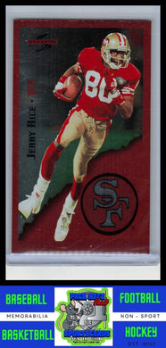 1995 Score #3 Jerry Rice Red Siege NM