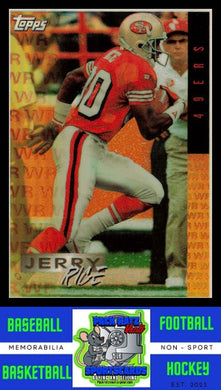 1995 Topps #NNO Jerry Rice Mystery Finest Refractors NM