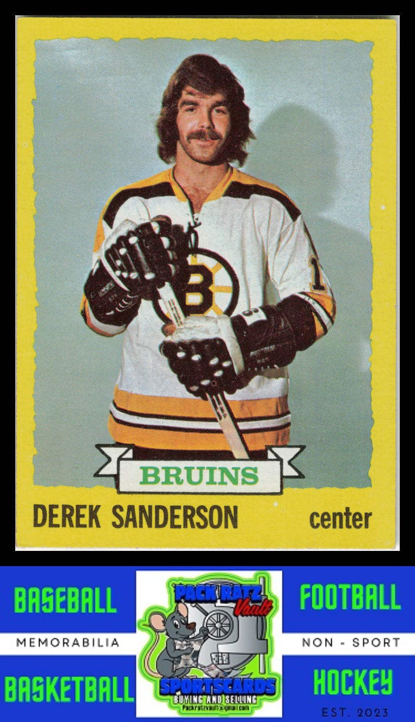 1973 Topps #182 Derek Sanderson VG/EX