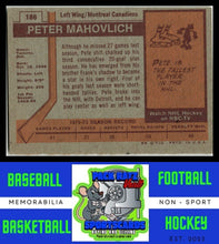 Load image into Gallery viewer, 1973 Topps #186 Pete Mahovlich VG/EX