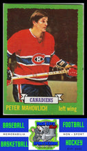 Load image into Gallery viewer, 1973 Topps #186 Pete Mahovlich VG/EX