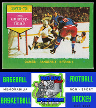 Load image into Gallery viewer, 1973 Topps #194 1972-73 NHL Quarter-Finals (Series D) VG/EX