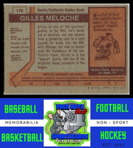 1973 Topps #175 Gilles Meloche VG/EX