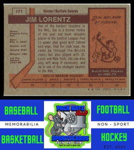 1973 Topps #171 Jim Lorentz VG/EX