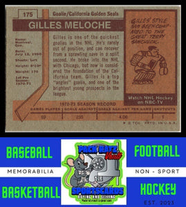 1973 Topps #175 Gilles Meloche VG/EX