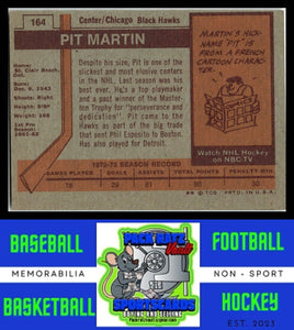 1973 Topps #164 Pit Martin VG/EX