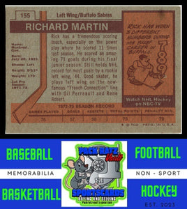 1973 Topps #155 Rick Martin VG/EX