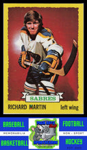 Load image into Gallery viewer, 1973 Topps #155 Rick Martin VG/EX