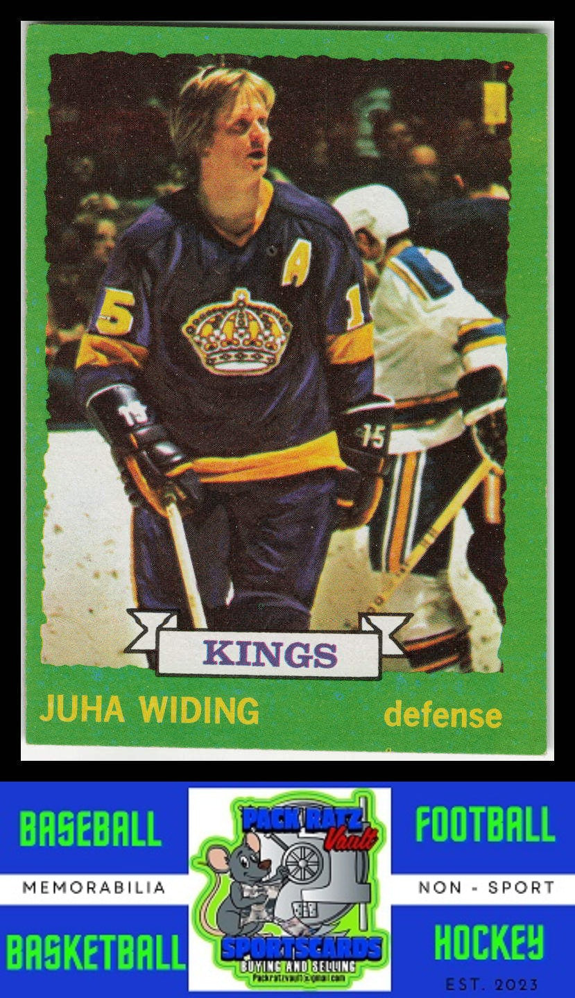 1973 Topps #156 Juha Widing VG/EX