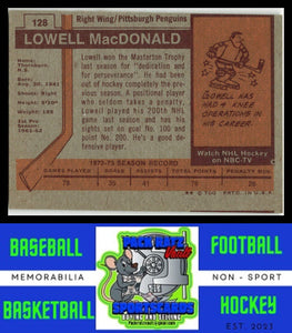 1973 Topps #128 Lowell MacDonald VG/EX