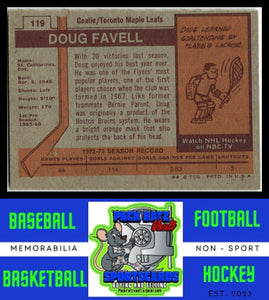 1973 Topps #119 Doug Favell VG/EX