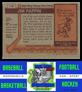 1973 Topps #112 Jim Pappin VG/EX