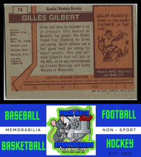 Load image into Gallery viewer, 1973 Topps #74 Gilles Gilbert VG/EX