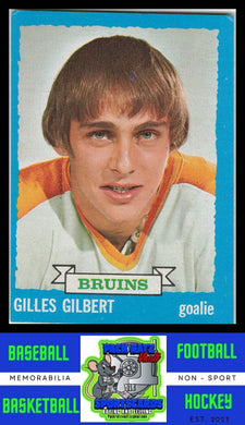 1973 Topps #74 Gilles Gilbert VG/EX