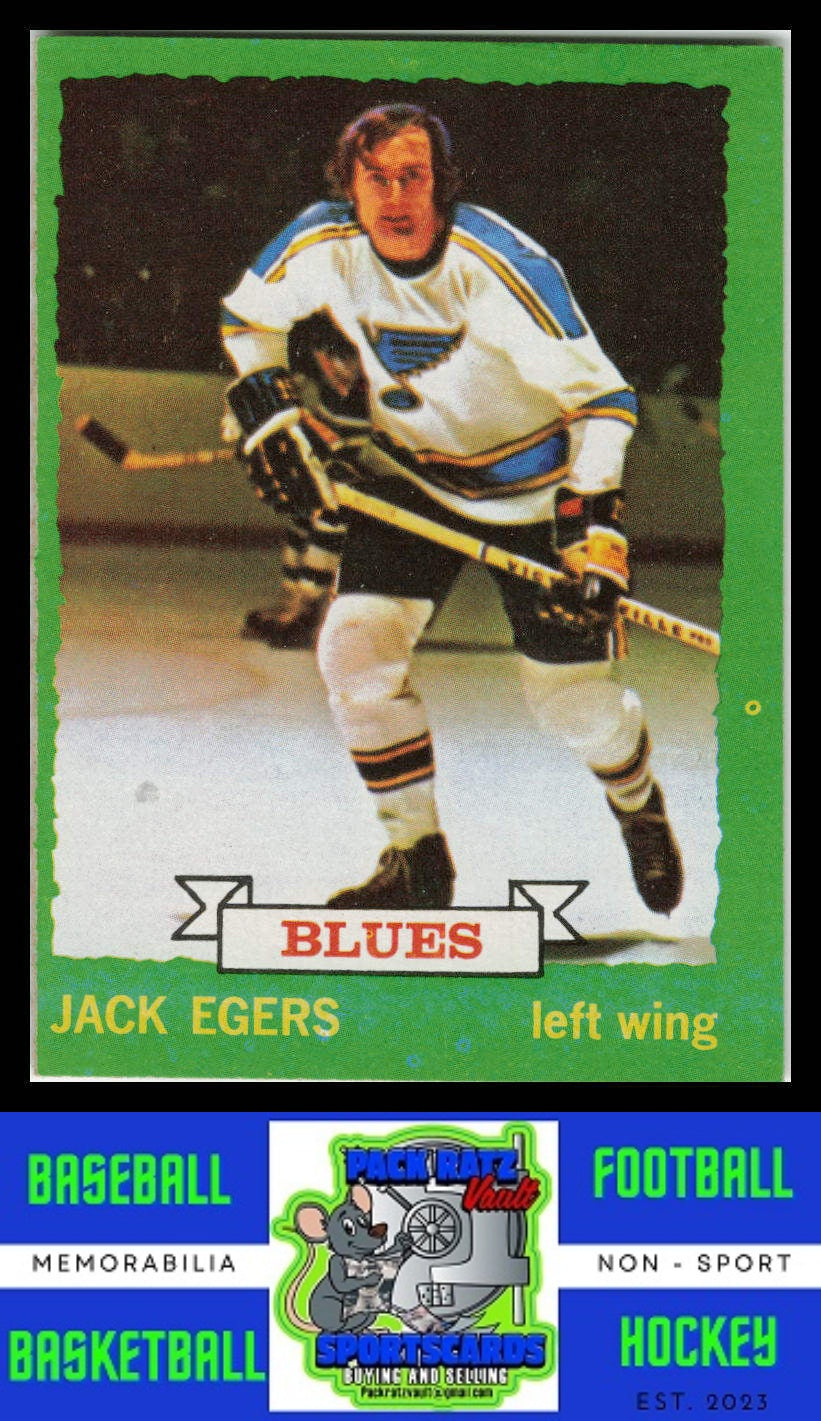 1973 Topps #79 Jack Egers VG/EX