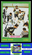 Load image into Gallery viewer, 1973 Topps #85 Dave Keon VG/EX