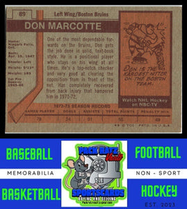 1973 Topps #89 Don Marcotte VG/EX