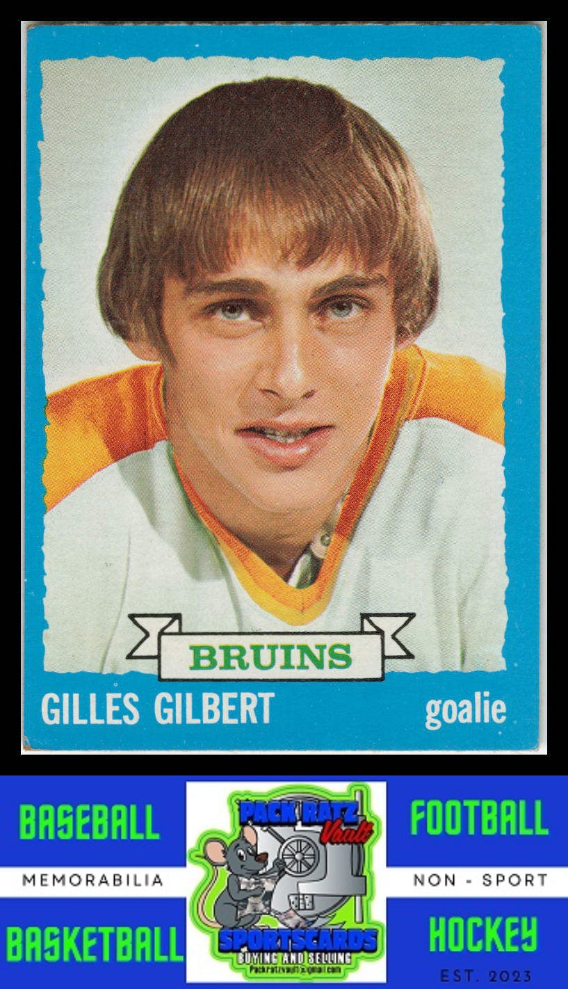 1973 Topps #74 Gilles Gilbert VG/EX