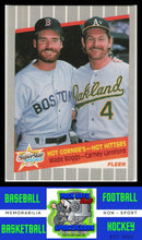 Load image into Gallery viewer, 1989 Fleer #633 Wade Boggs / Carney Lansford SSS NM