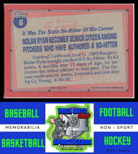 Load image into Gallery viewer, 1991 Topps #6 Nolan Ryan NM