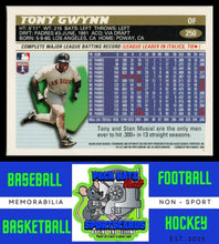 Load image into Gallery viewer, 1996 Topps #250 Tony Gwynn NM