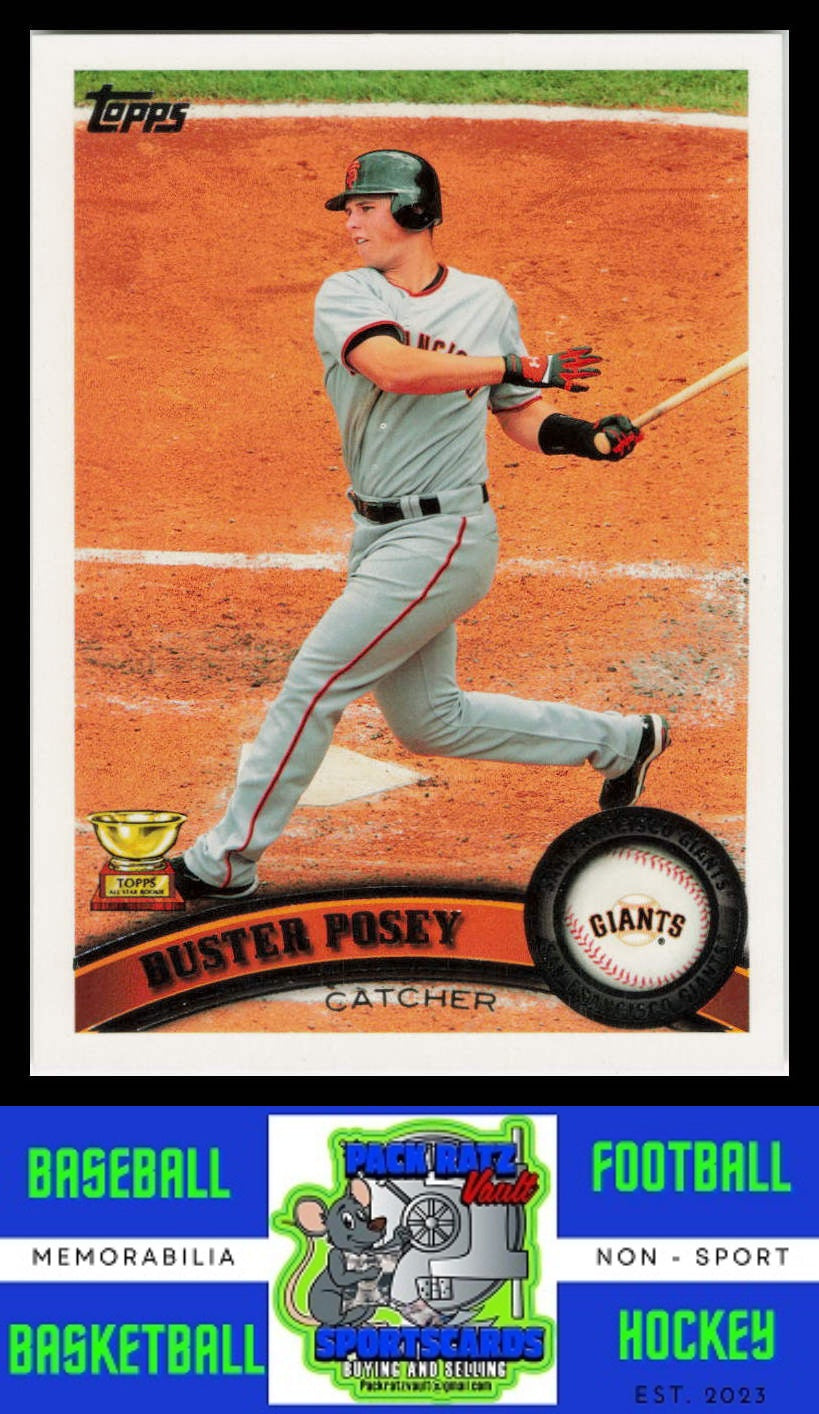 2013 Topps #us73 Buster Posey Gold NM