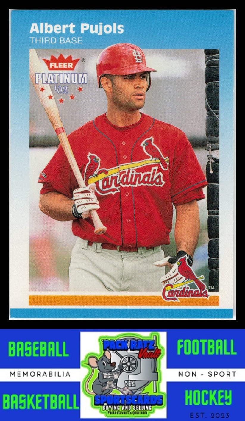 2002 Fleer Platinum #142 Albert Pujols NM