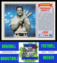 Load image into Gallery viewer, 1991 Score #769 George Brett NM
