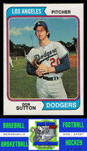 Load image into Gallery viewer, 1974 Topps #220 Don Sutton NM