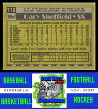 Load image into Gallery viewer, 1990 Topps #718 Gary Sheffield NM
