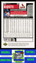 Load image into Gallery viewer, 1999 UD Choice Preview #130 Mark McGwire NM