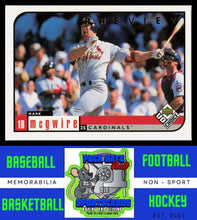 Load image into Gallery viewer, 1999 UD Choice Preview #130 Mark McGwire NM