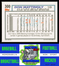 Load image into Gallery viewer, 1992 Topps #300 Don Mattingly Micro NM