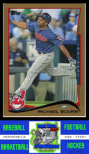 Load image into Gallery viewer, 2014 Topps gold #382 Michael Bourn 165/2014 NM